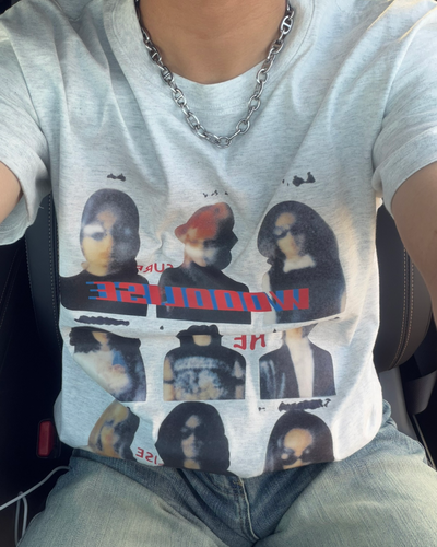 レトロプリントTシャツ RG7195