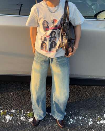 レトロプリントTシャツ RG7195