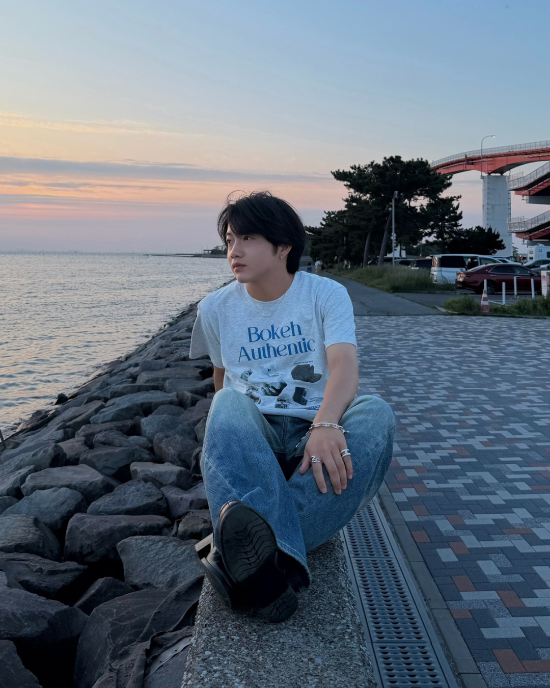 オーバープリントTシャツ RG7225