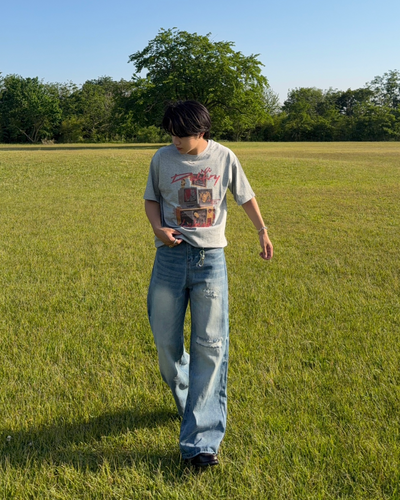 オールドプリントTシャツ RG7238