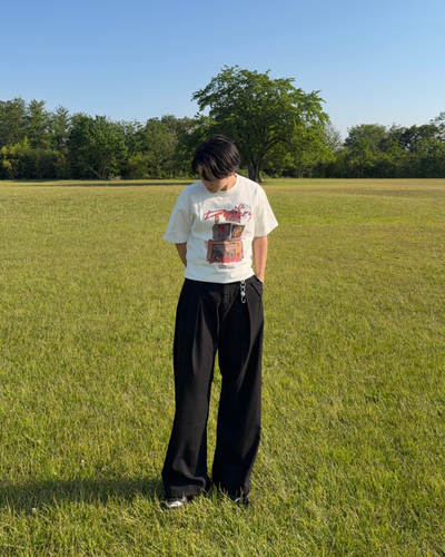 オールドプリントTシャツ RG7238