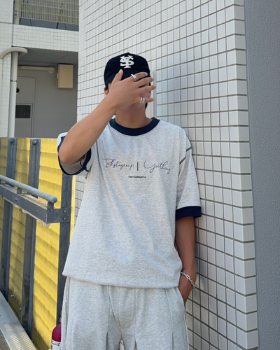 カレッジロゴリンガーTシャツ RG7307