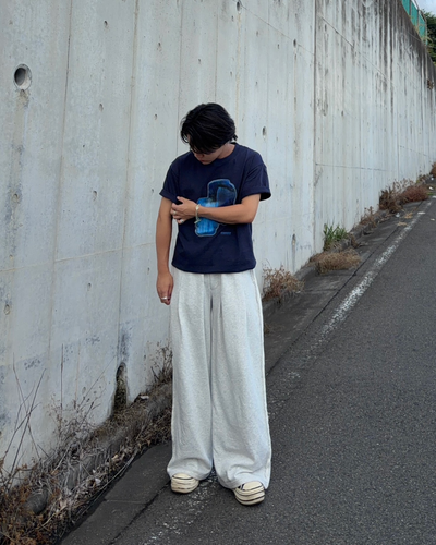 アブストラクトペイントグラフィックTシャツ RG7314