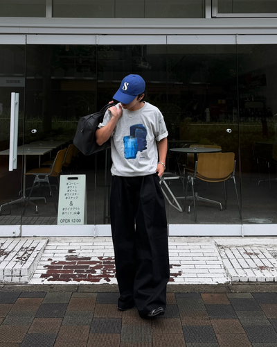 アブストラクトペイントグラフィックTシャツ RG7314