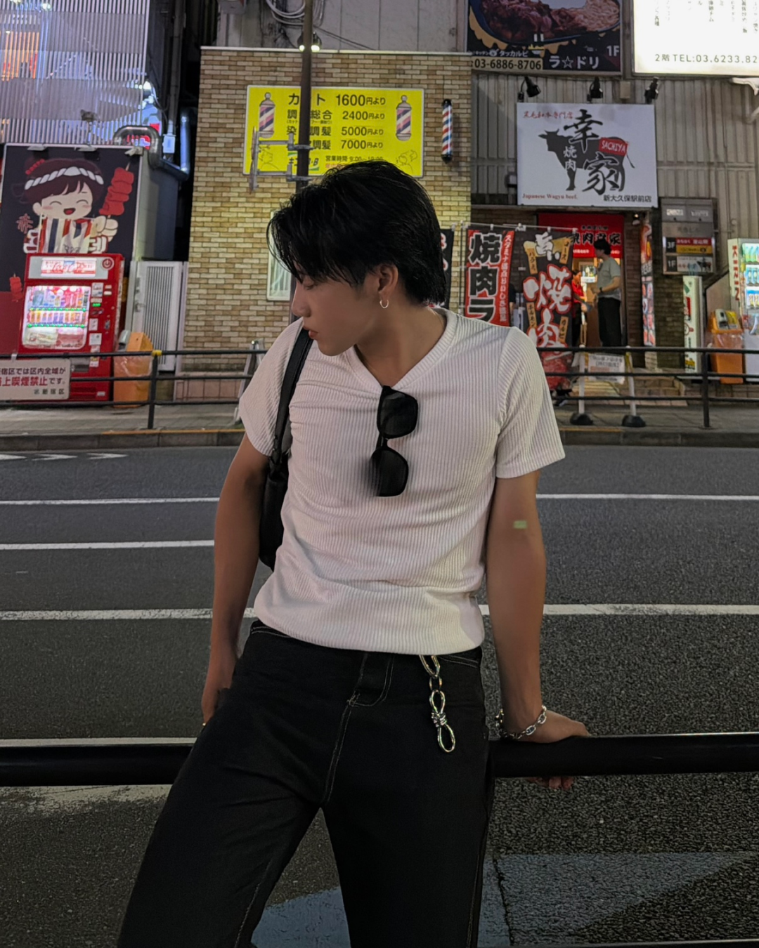 リブフィットTシャツ RG7326