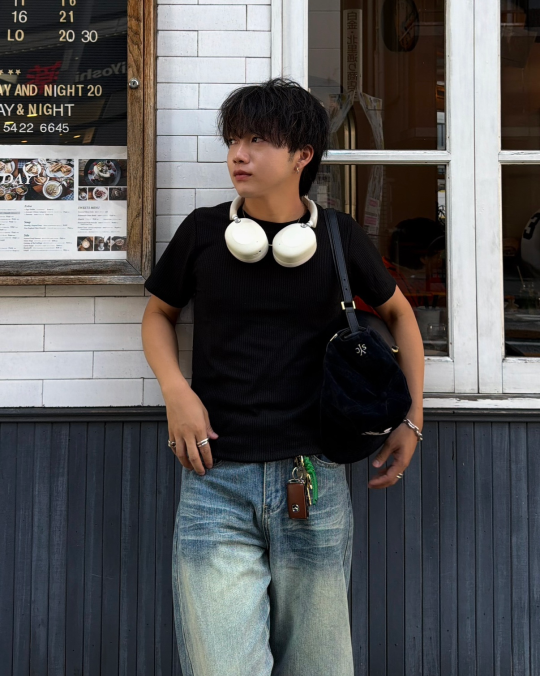 リブフィットTシャツ RG7326