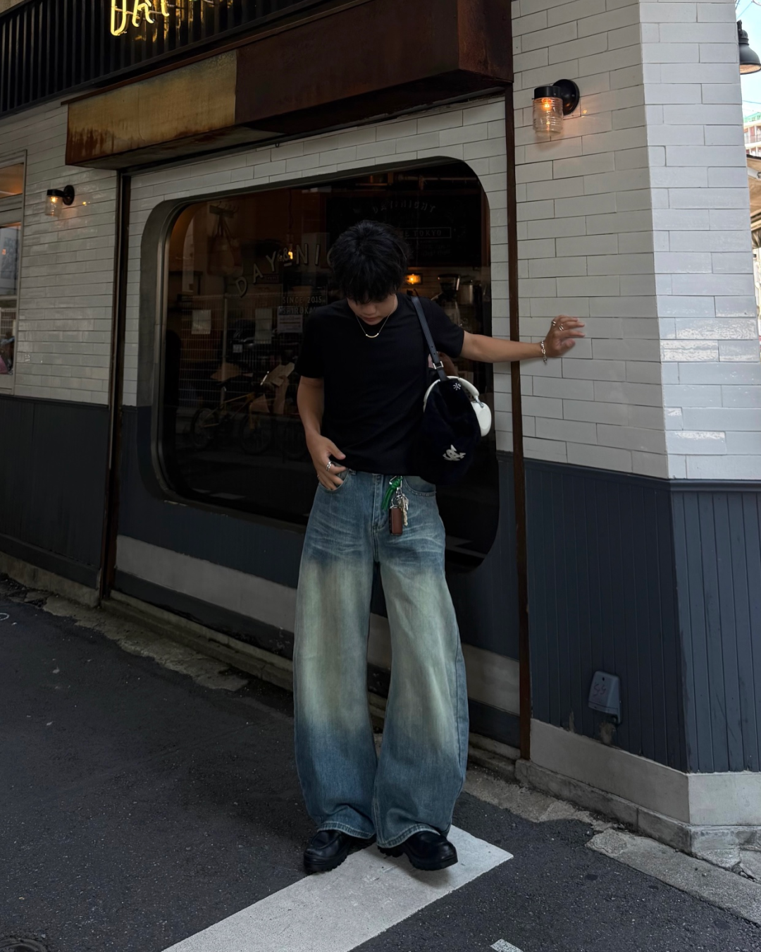 リブフィットTシャツ RG7326