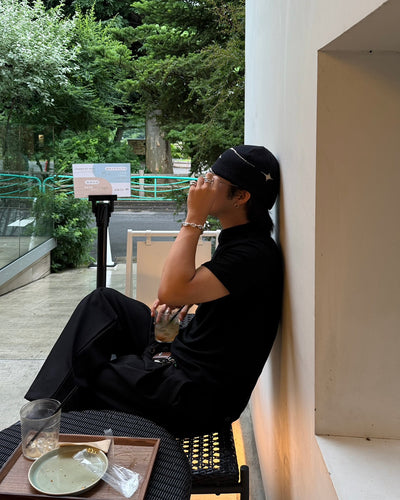 ドレープモックネックTシャツ RG7331