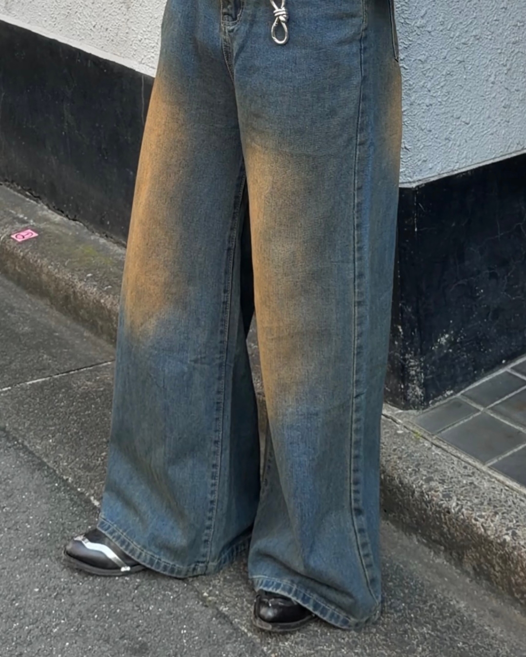 ヘビーウォッシュデニムパンツ RG7370
