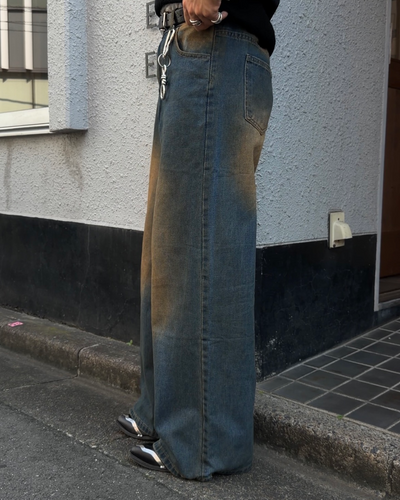 ヘビーウォッシュデニムパンツ RG7370