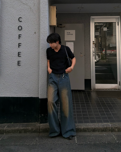 ヘビーウォッシュデニムパンツ RG7370