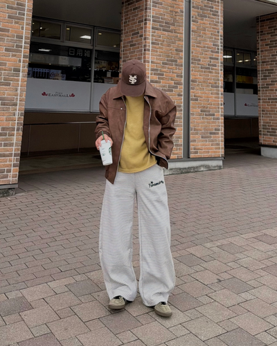 レトロボーダーイージーパンツ RG7467