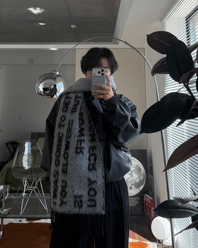 グラフィックロゴマフラー RG7566