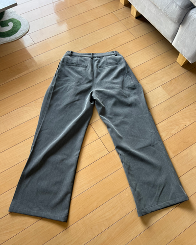 Aラインシルエットタックスラックス RI0007