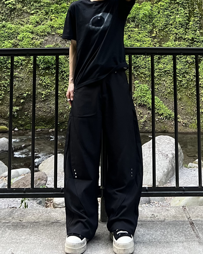 ヴィンテージライクスプレーデザインTシャツ RI0032