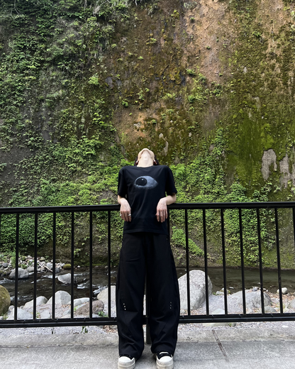 ヴィンテージライクスプレーデザインTシャツ RI0032