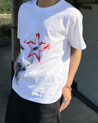 レトロキャットデザインTシャツ RI0036