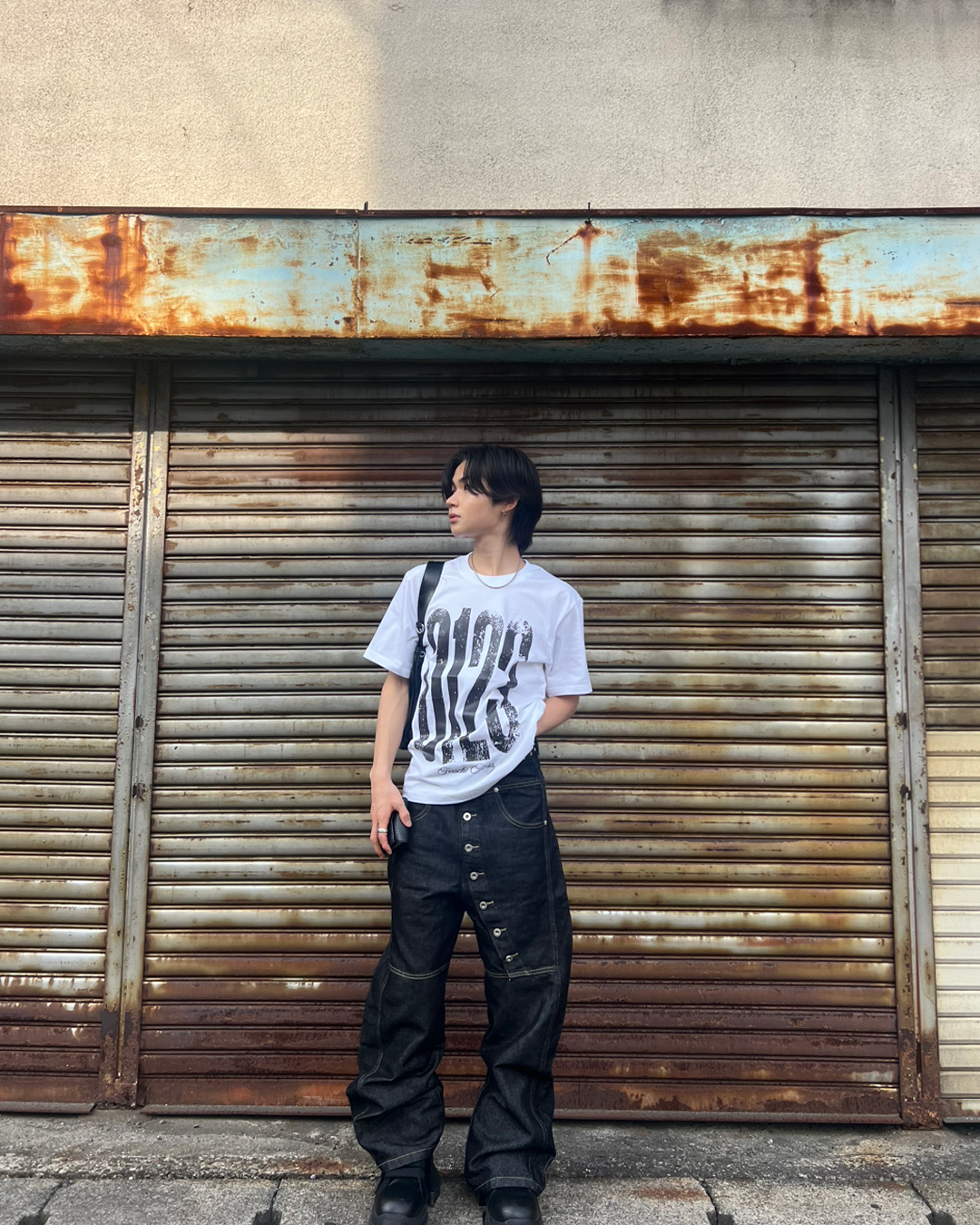 ヴィンテージデジタルプリントTシャツRI0116