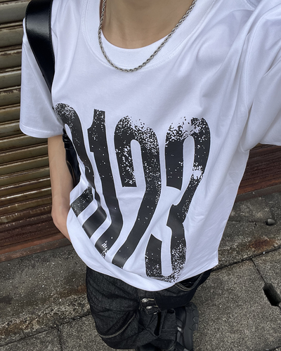 ヴィンテージデジタルプリントTシャツRI0116