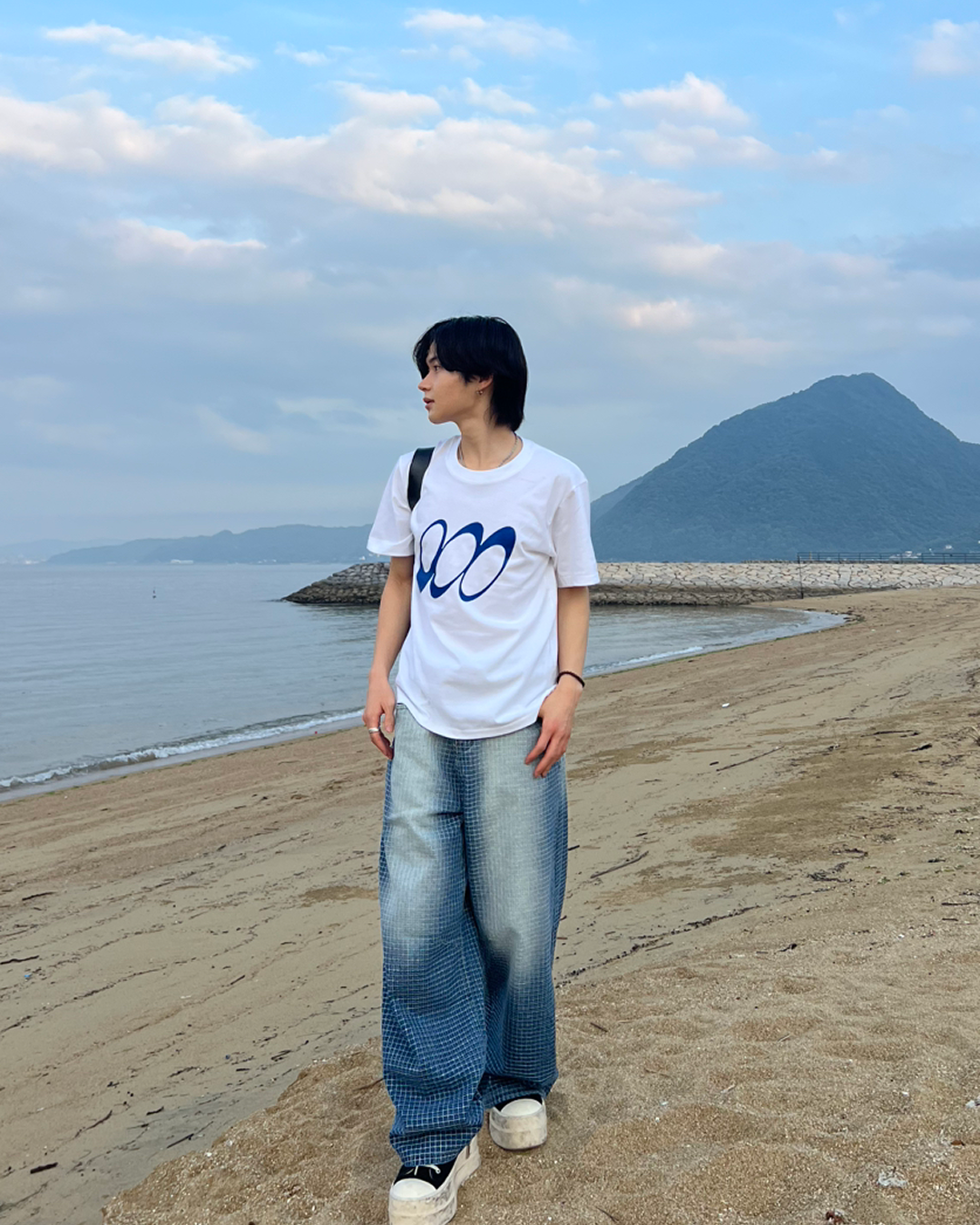 ダブルオーバルロゴTシャツ RI0133