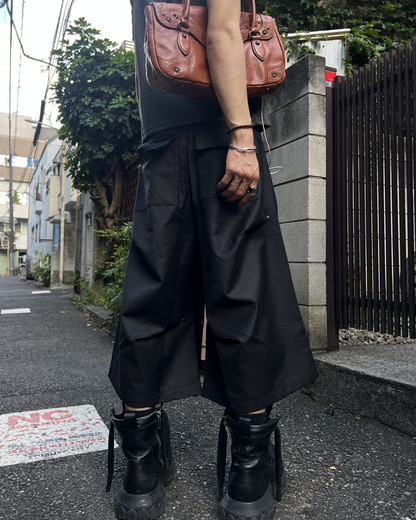 タックワイドハーフスラックス RI0187
