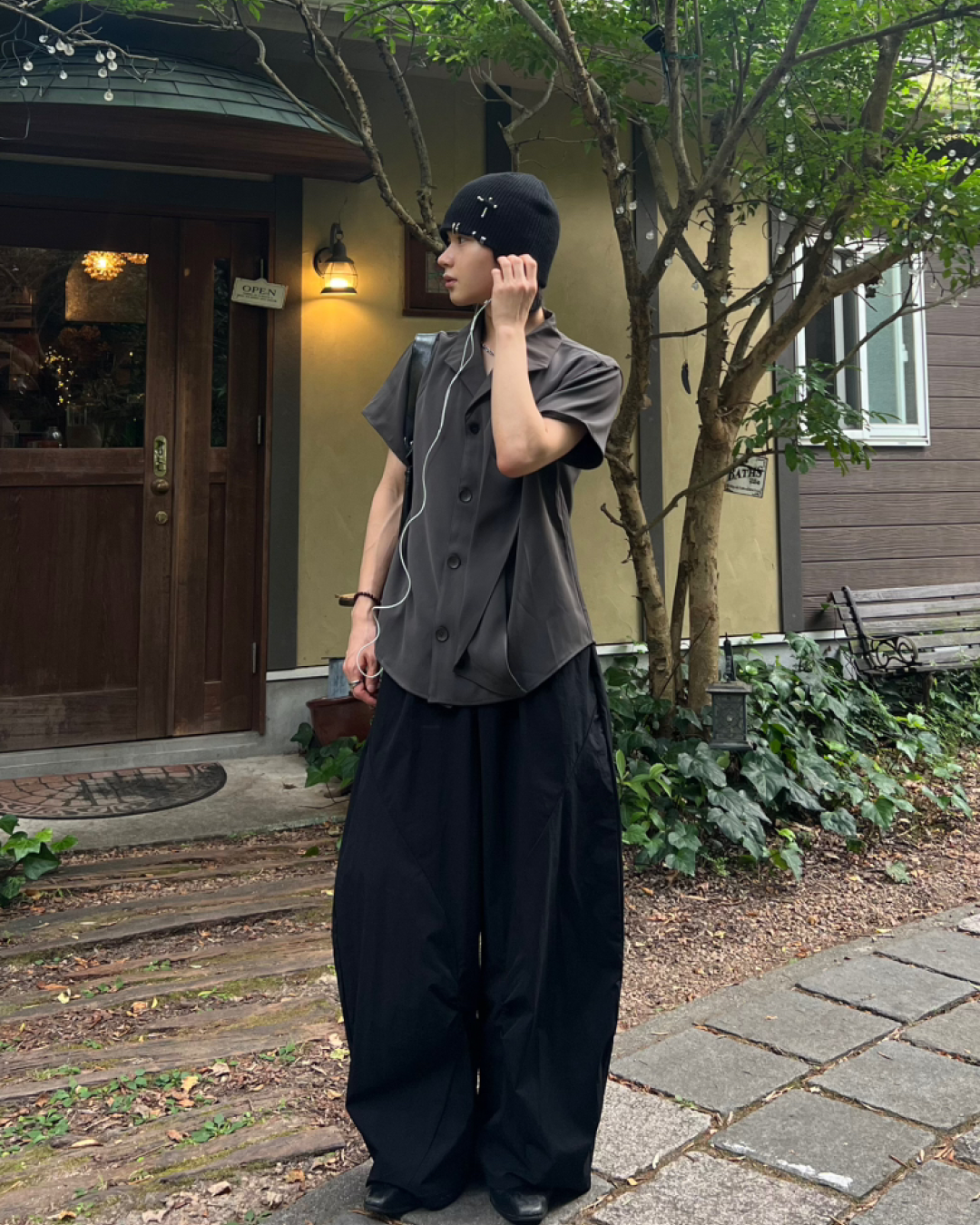 ワイドレッグサルエルパンツ RI0205 – YOLO（ヨロ）｜ファッション通販