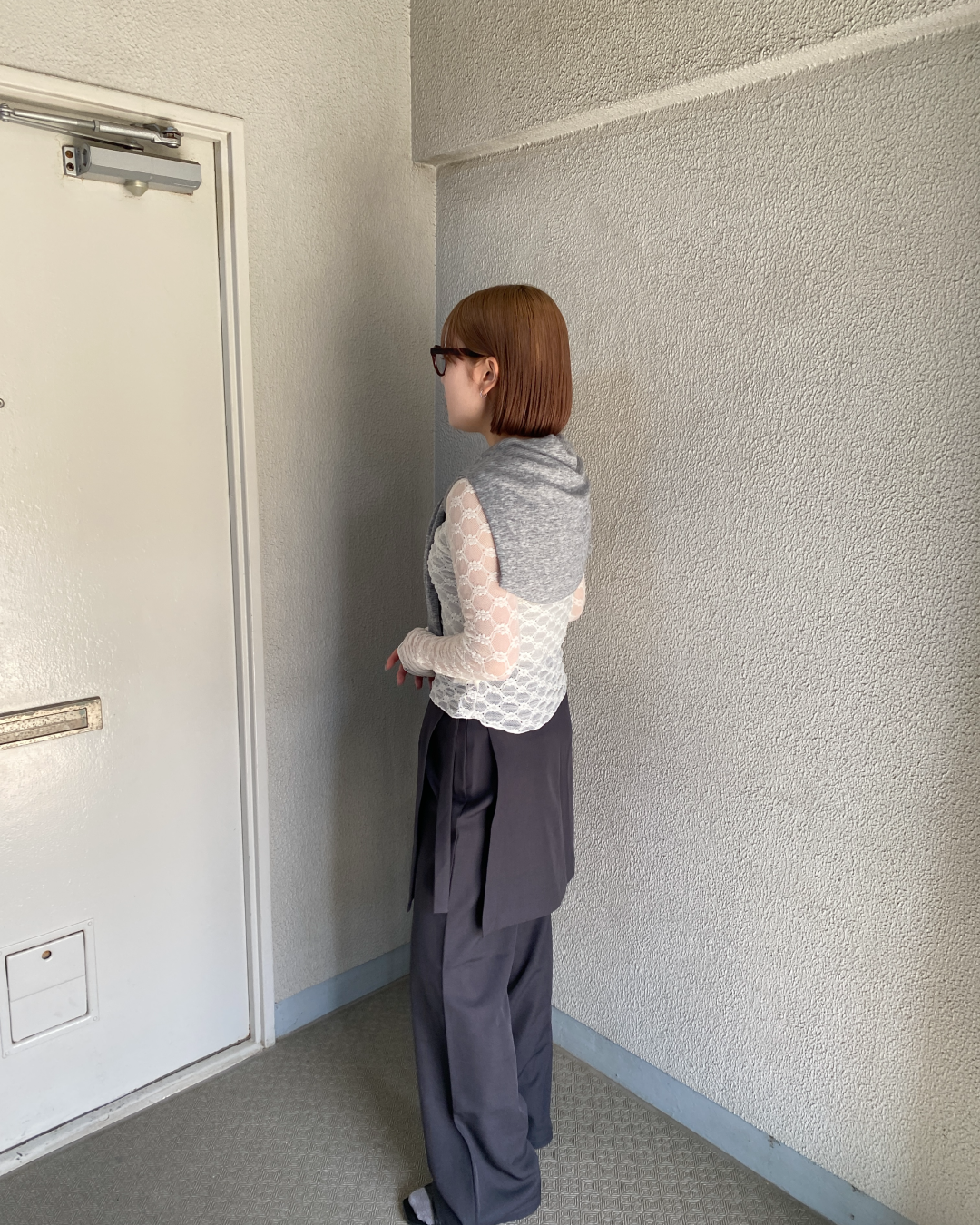 フェイクツーピースワンピーススカートRK0034