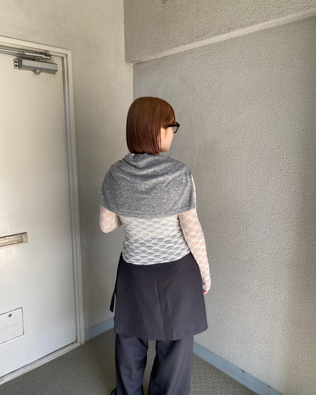 フェイクツーピースワンピーススカートRK0034