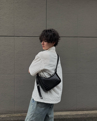 ヴィンテージバックルベルトショルダーバック RN0064