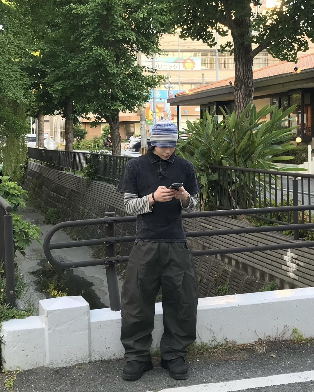ヴィンテージウォッシュポロシャツ RO0017