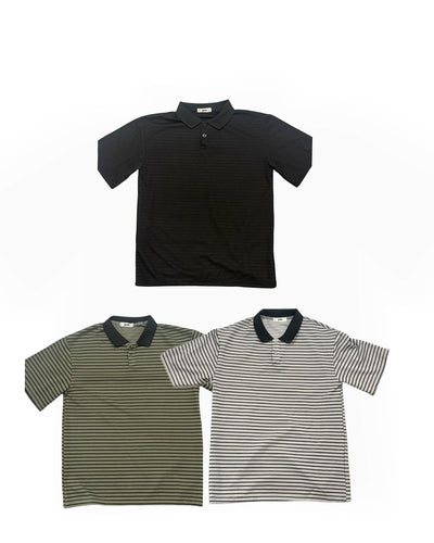 ボーダーヘンリーネックTシャツ RO0018