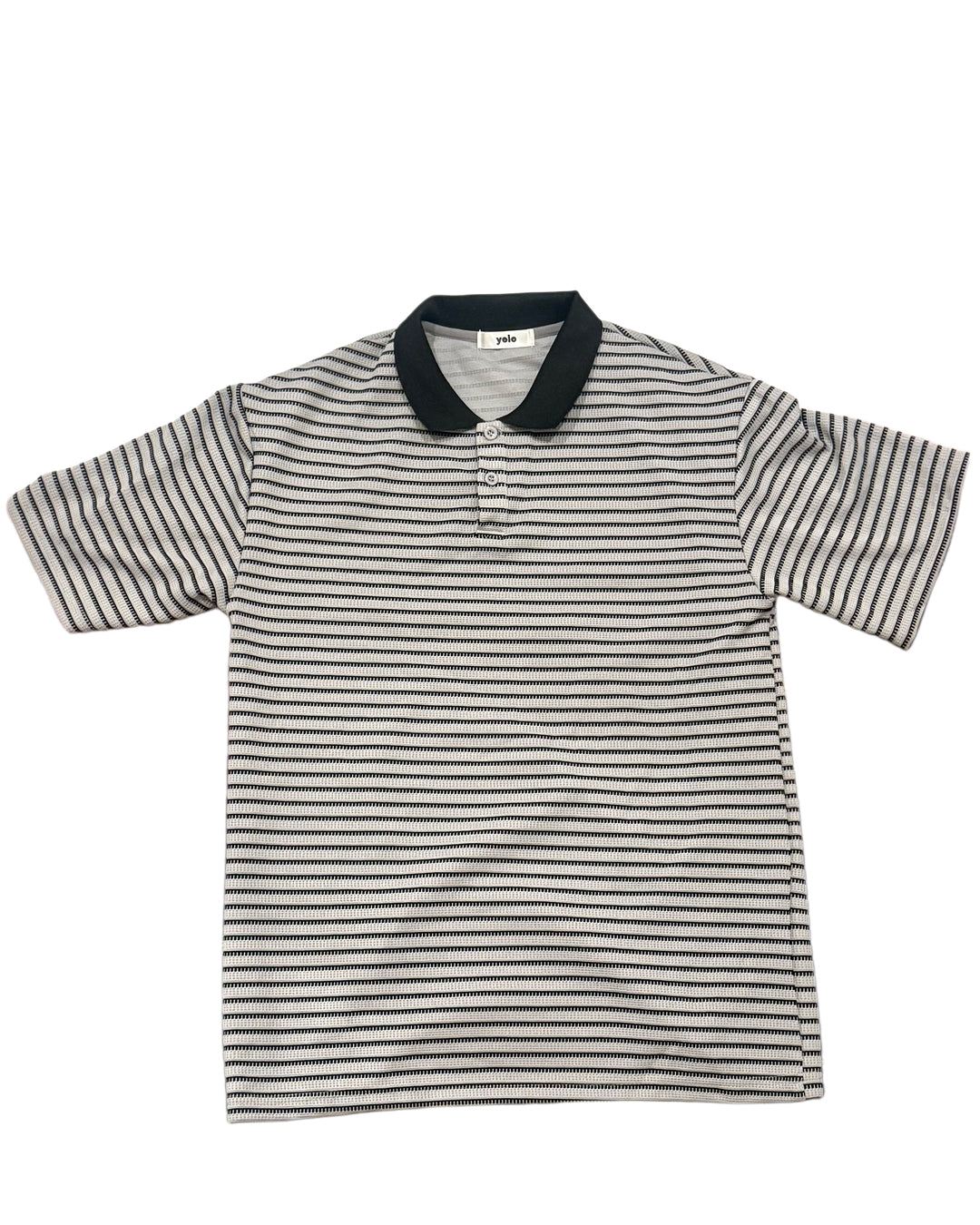 ボーダーヘンリーネックTシャツ RO0018