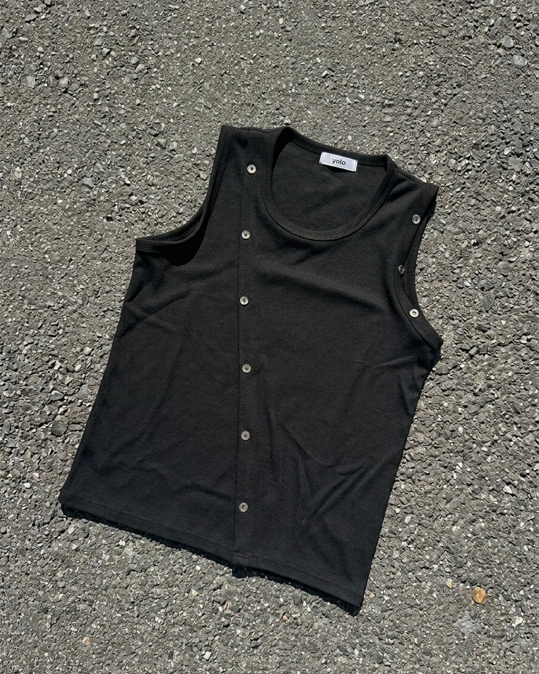 スタッズリブタンクトップ RO0101