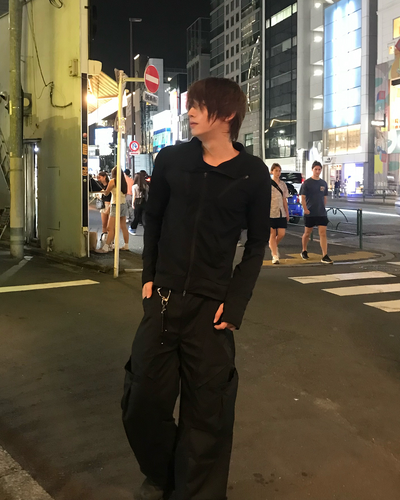 クロップドワイドレッグシザーパンツ RO0123