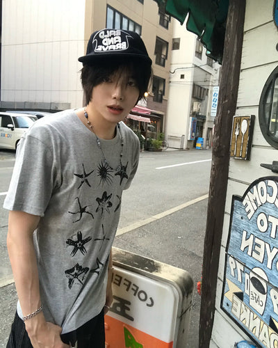 ヒトデ柄オーバーサイズT RO0134