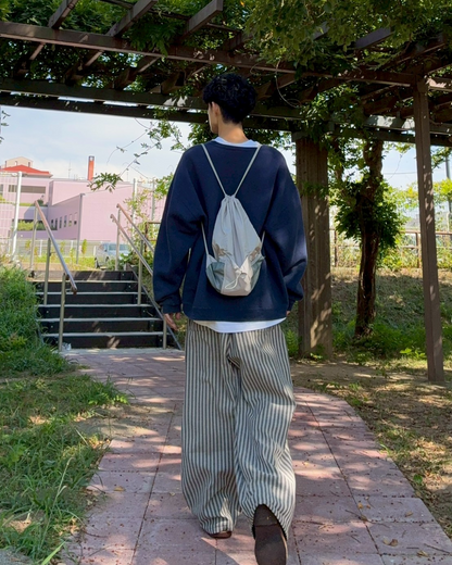 ストライプワイドパンツ RR0053