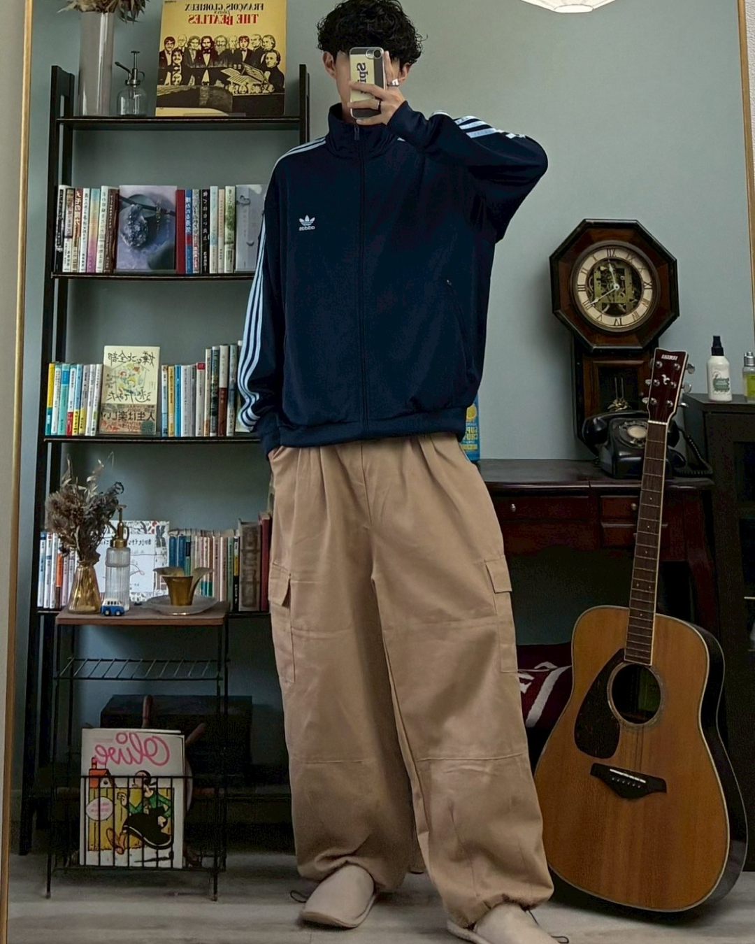 ドローコード付きカーゴパンツ RR0