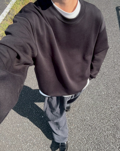 【即納】ピンストライプワイドパンツ RR0117