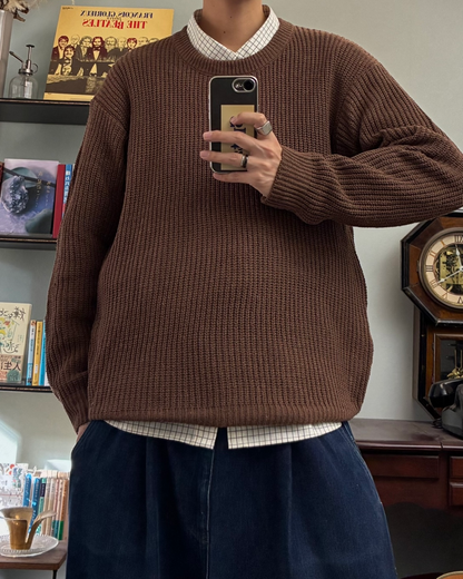 ローゲージブラウンセーター RR0120