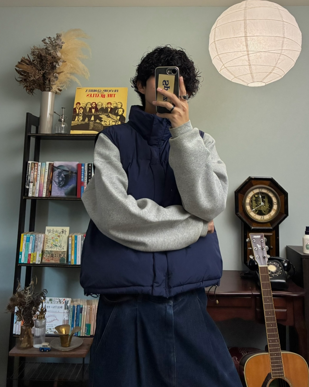 カジュアルパッファーベスト RR0125