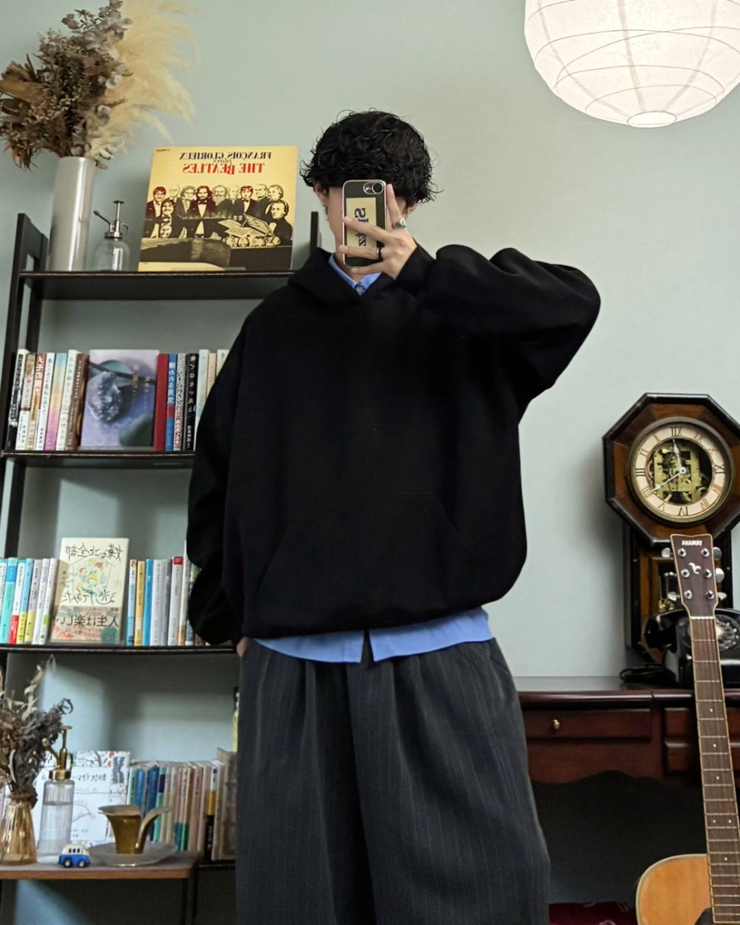 コットンオーバーサイズパーカー RR0138