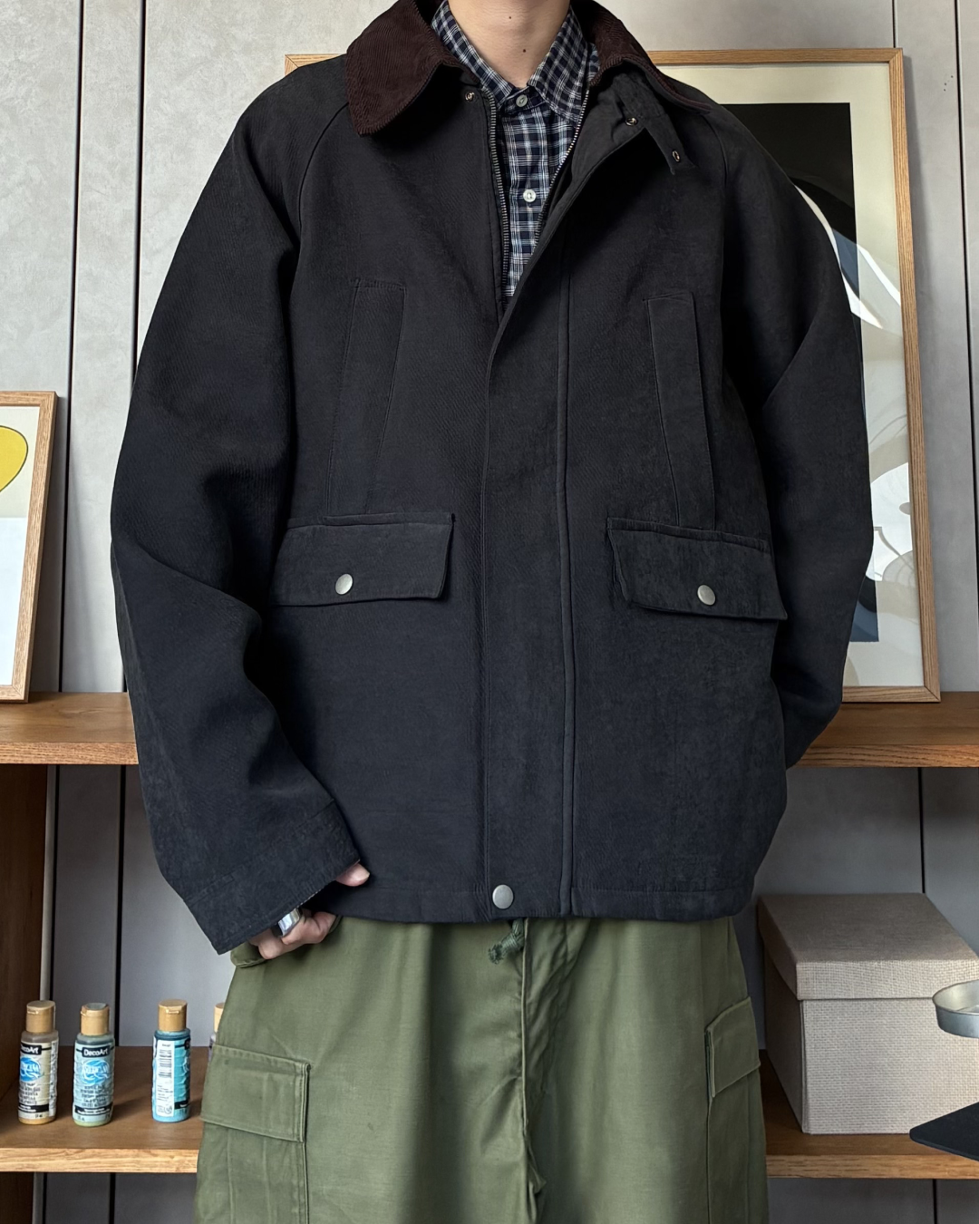 ウールライクワークジャケット RR0161