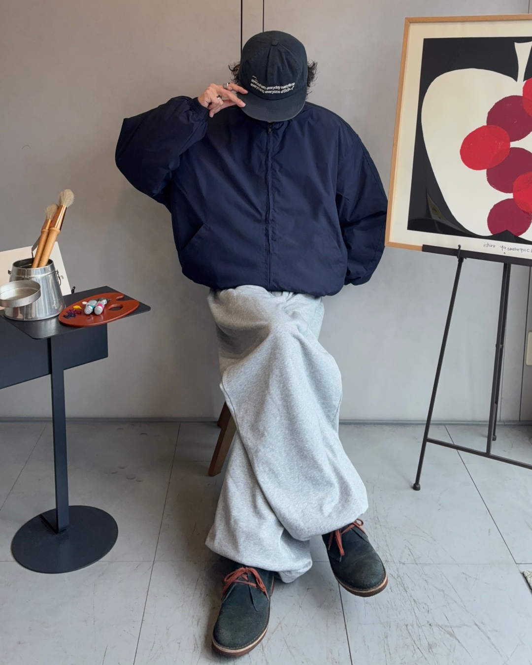 【即納】バルーンミリタリー中綿ブルゾン RR0166