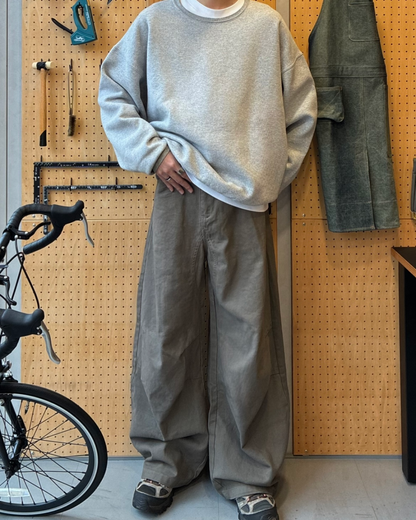 【即納】バルーンワイドレッグデニムパンツ RR5015