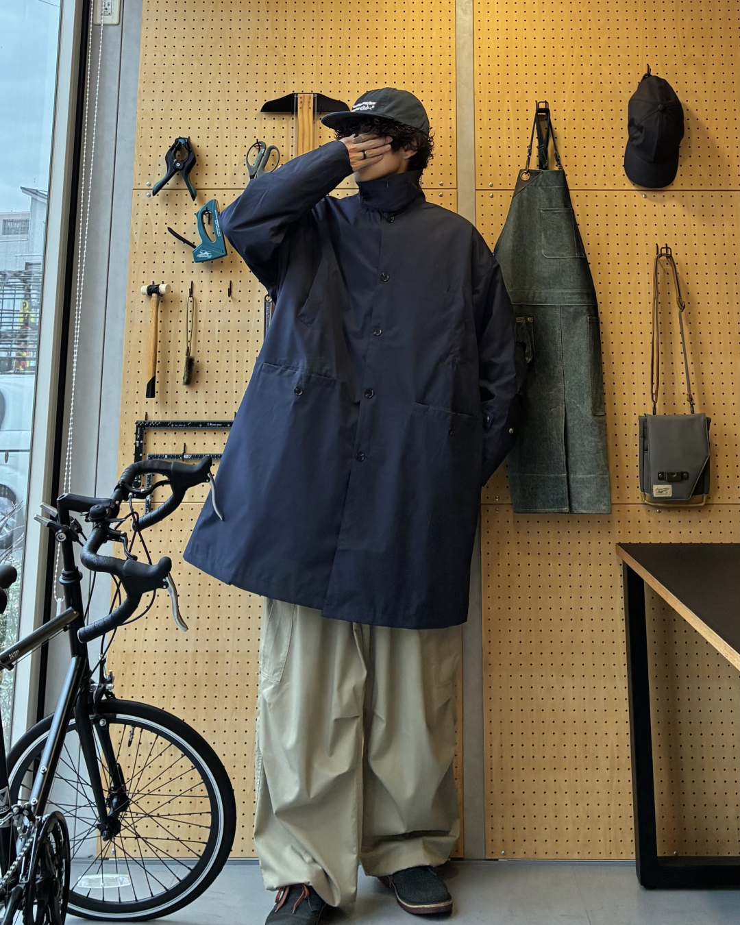 チノステンカラーコート RR0163