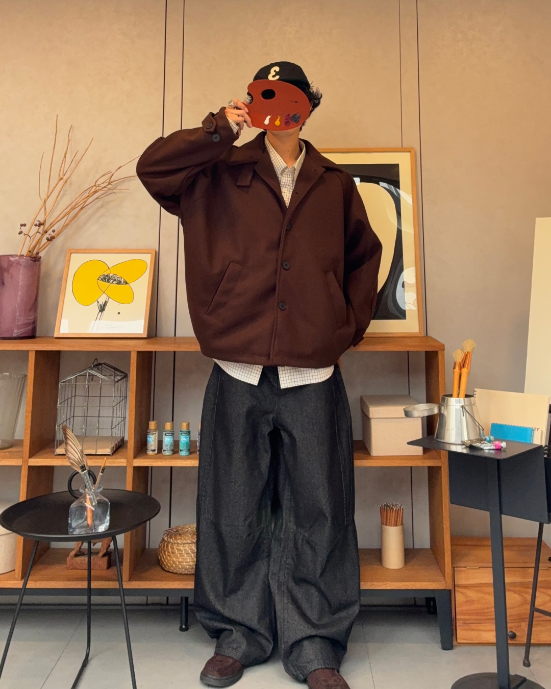 ショートウールライクコート RR0165