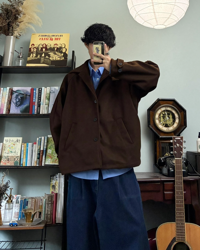 【再販】ショートウールライクコート RR0165