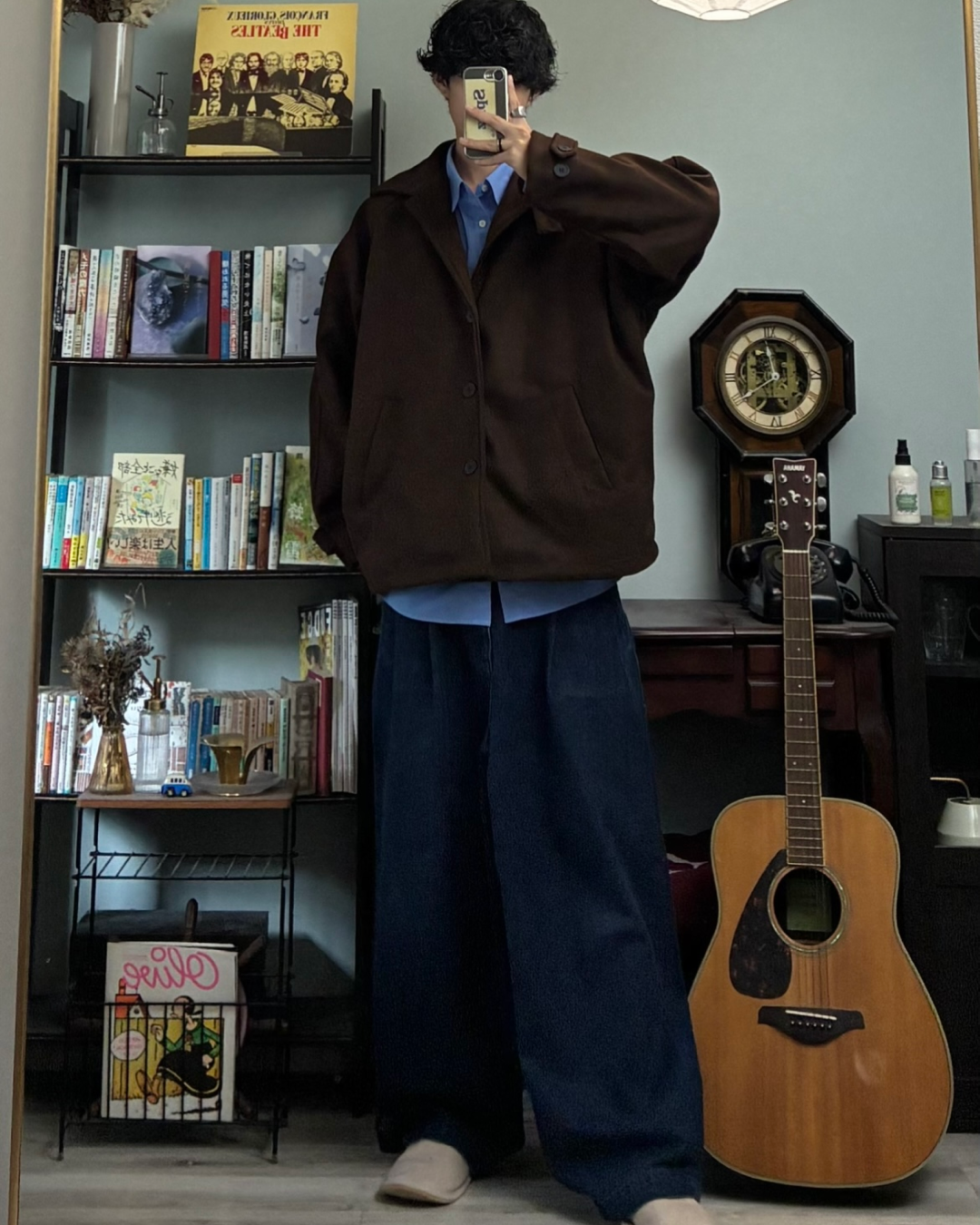 ショートウールライクコート RR0165