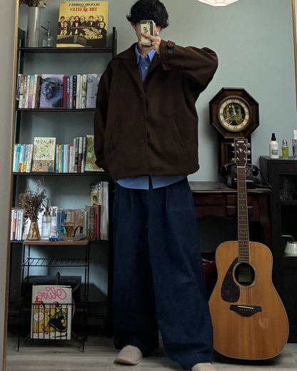 ショートウールライクコート RR0165