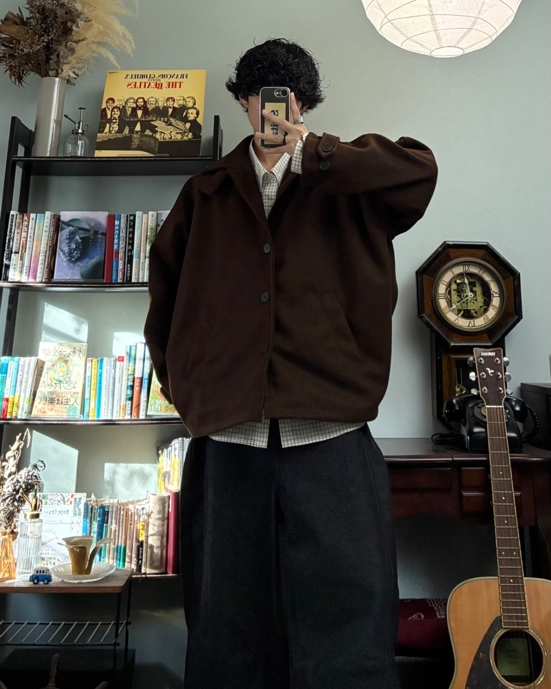 【再販】ショートウールライクコート RR0165